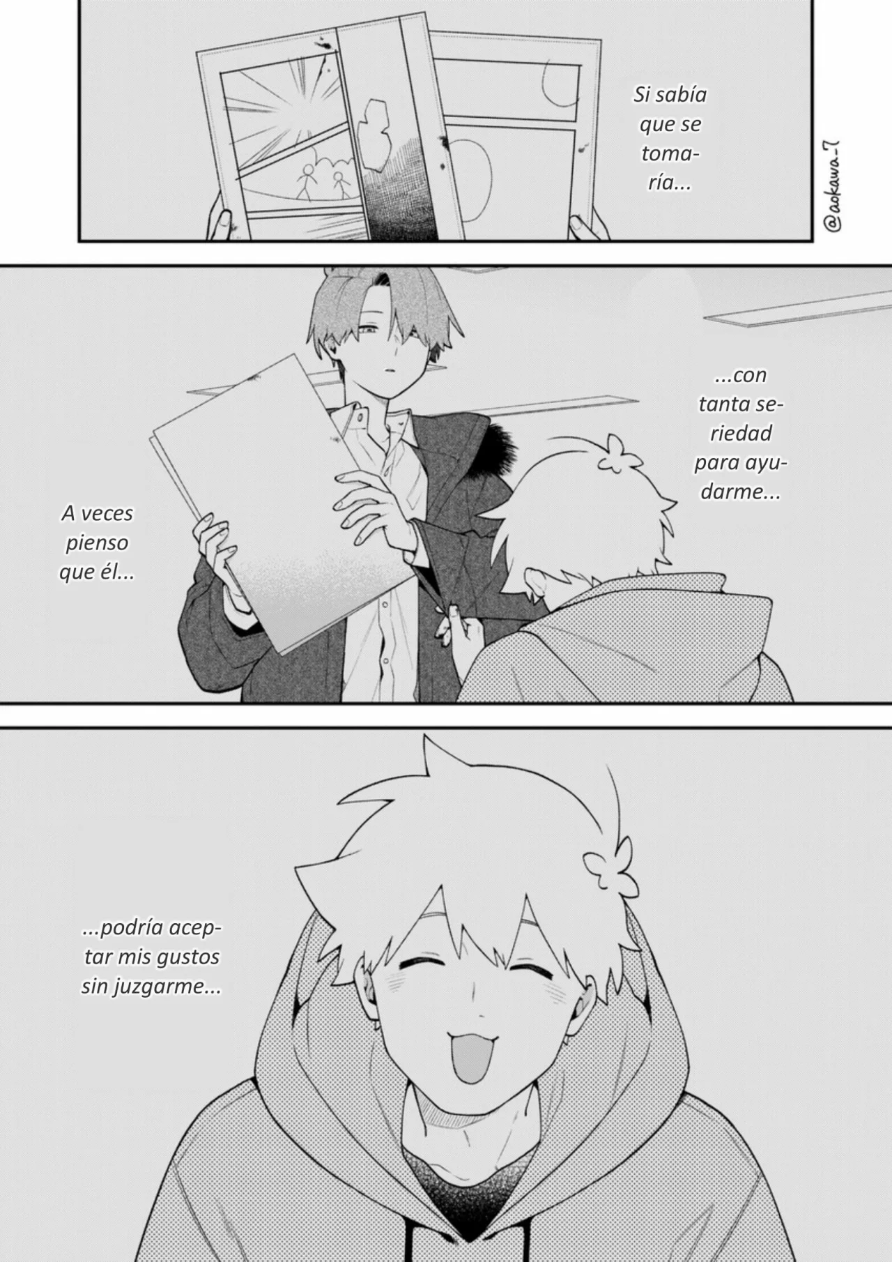 Gōkon ni ittara onna ga inakatta hanashi Capítulo 63 - Page 8