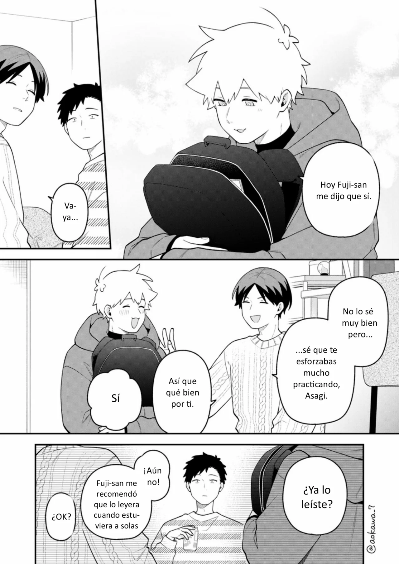 Gōkon ni ittara onna ga inakatta hanashi Capítulo 64 - Page 10