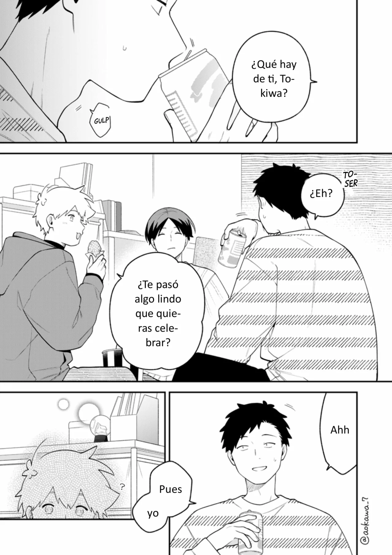 Gōkon ni ittara onna ga inakatta hanashi Capítulo 64 - Page 12