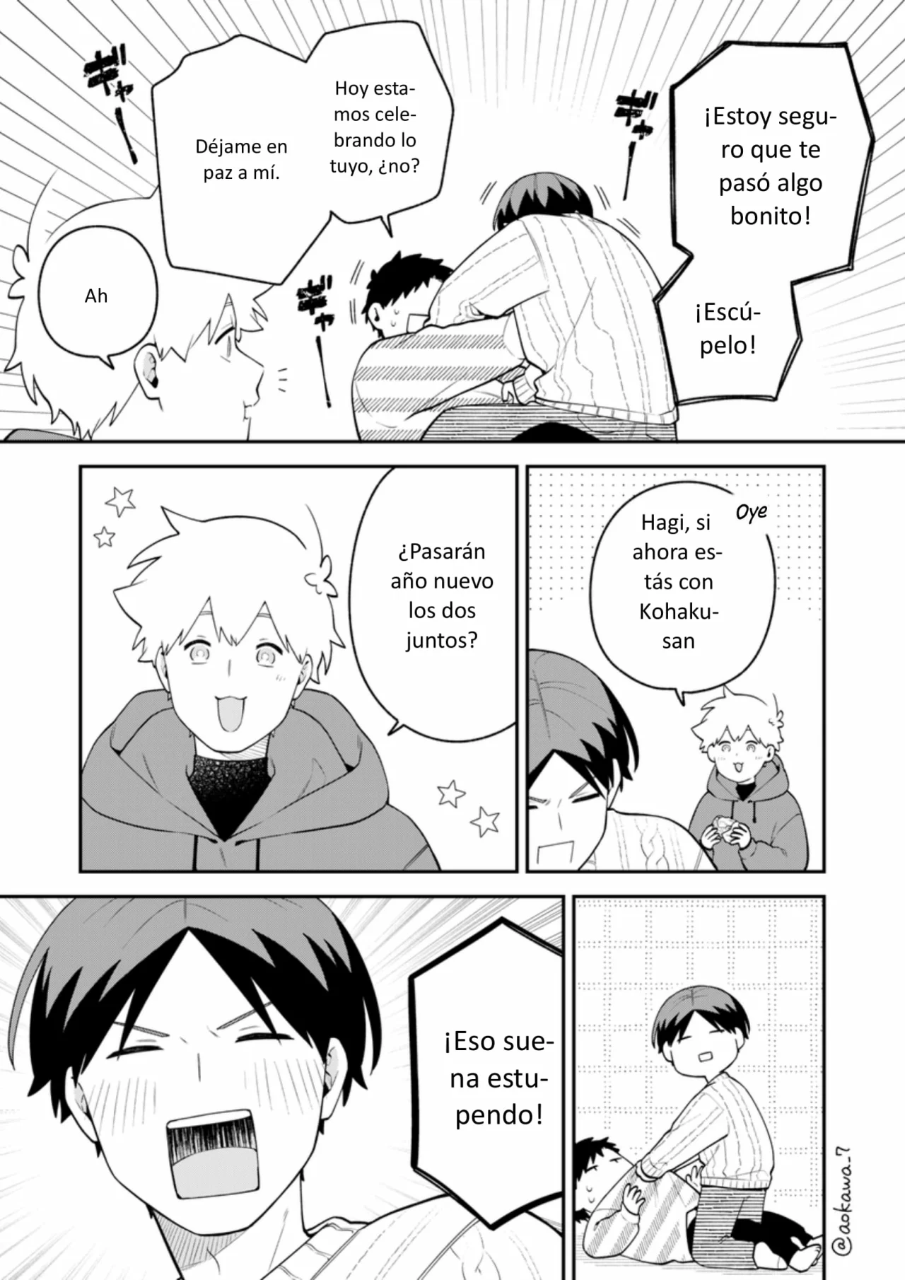 Gōkon ni ittara onna ga inakatta hanashi Capítulo 64 - Page 14