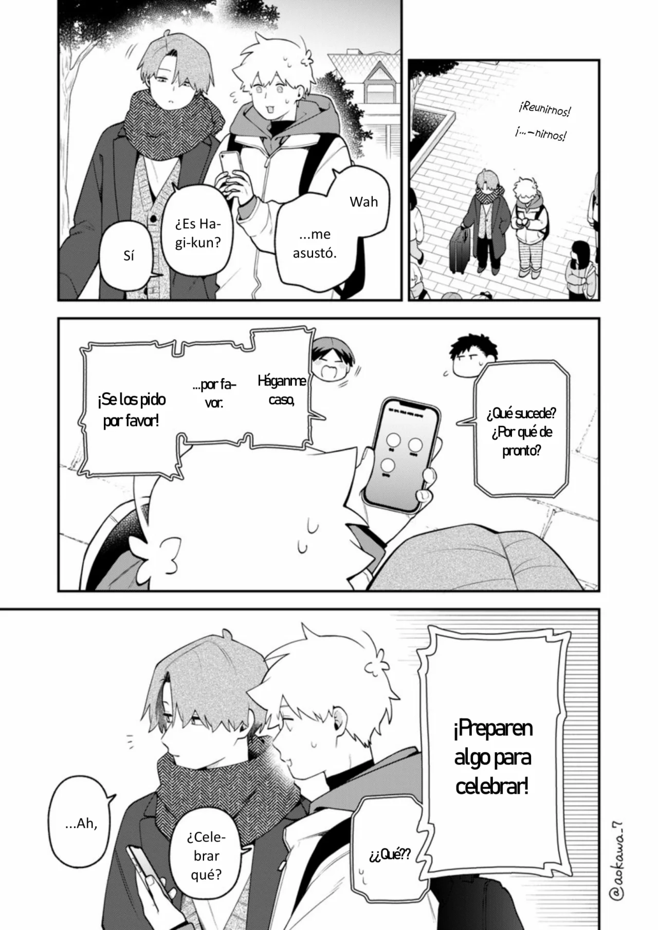 Gōkon ni ittara onna ga inakatta hanashi Capítulo 64 - Page 2