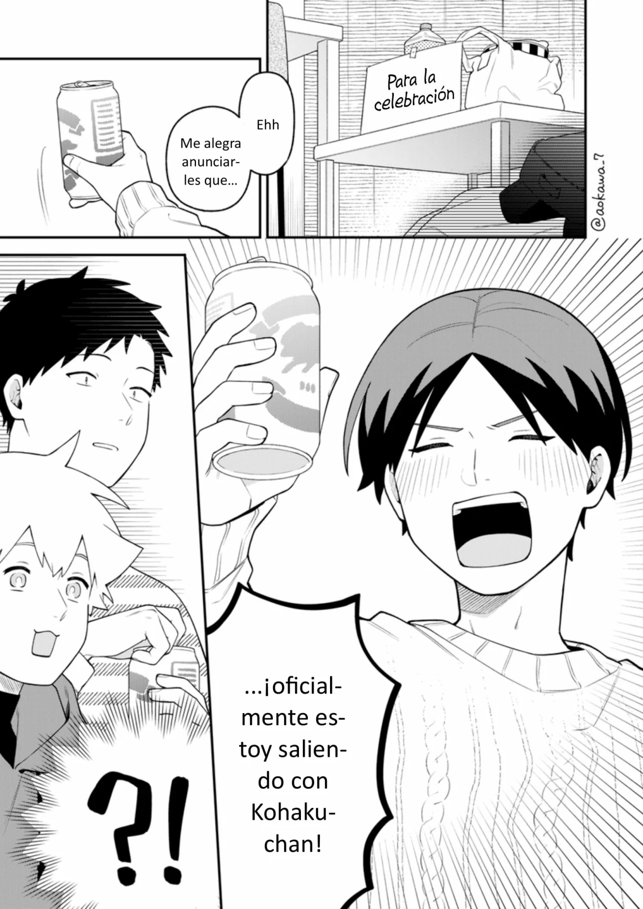 Gōkon ni ittara onna ga inakatta hanashi Capítulo 64 - Page 4