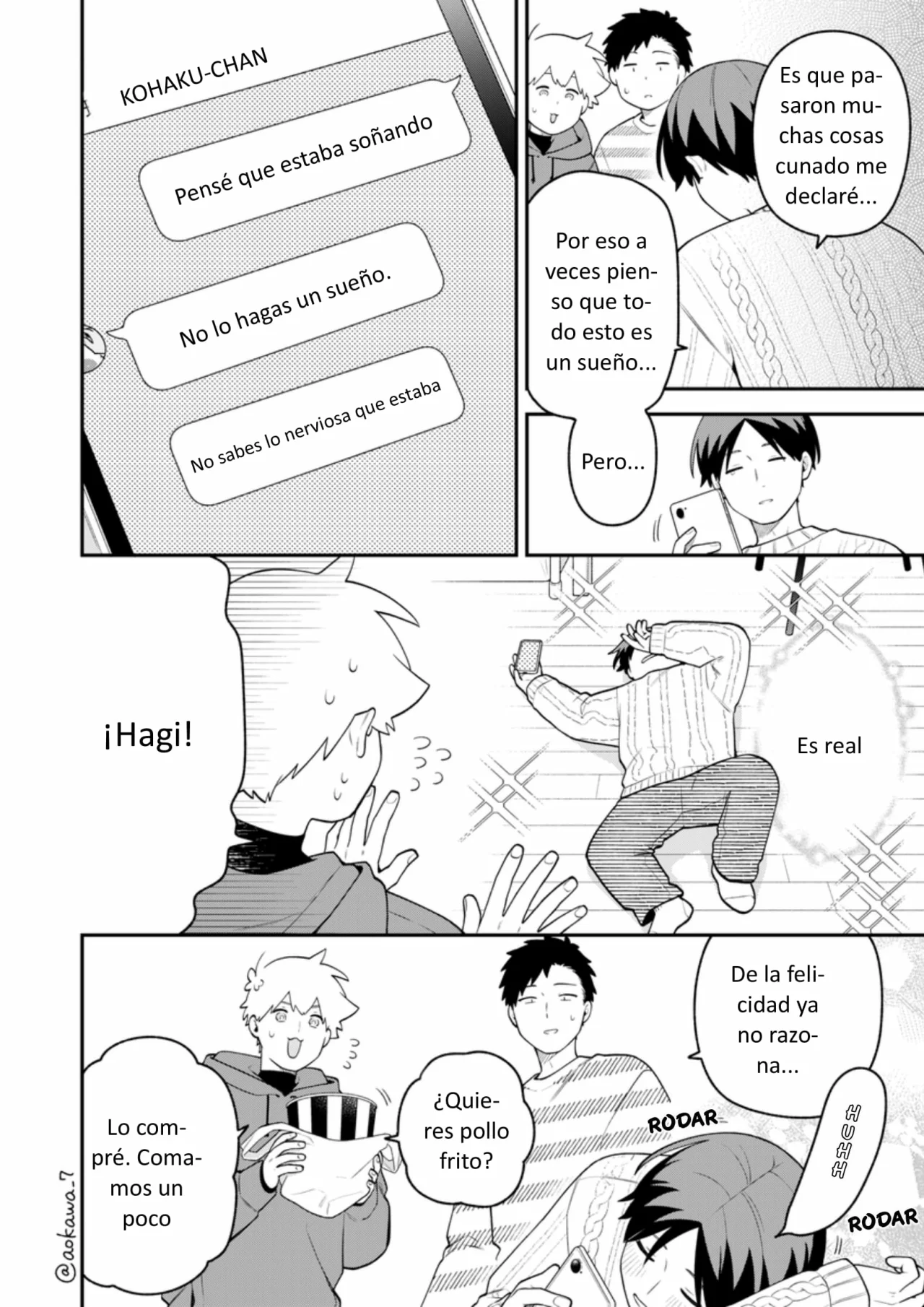 Gōkon ni ittara onna ga inakatta hanashi Capítulo 64 - Page 7