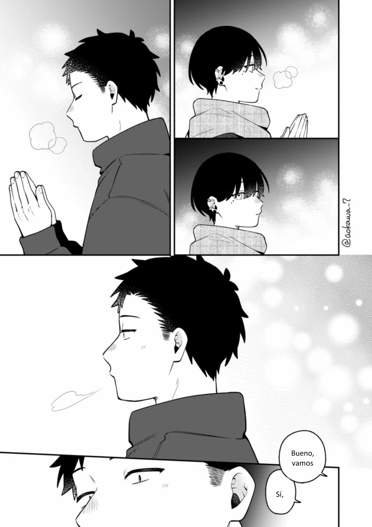 Gōkon ni ittara onna ga inakatta hanashi Capítulo 65 - Page 16