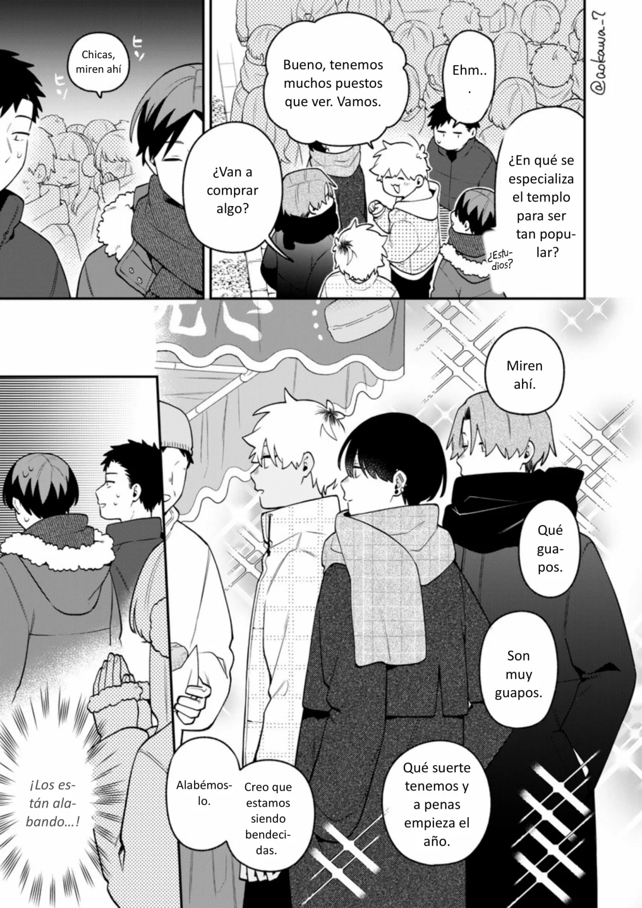 Gōkon ni ittara onna ga inakatta hanashi Capítulo 65 - Page 8