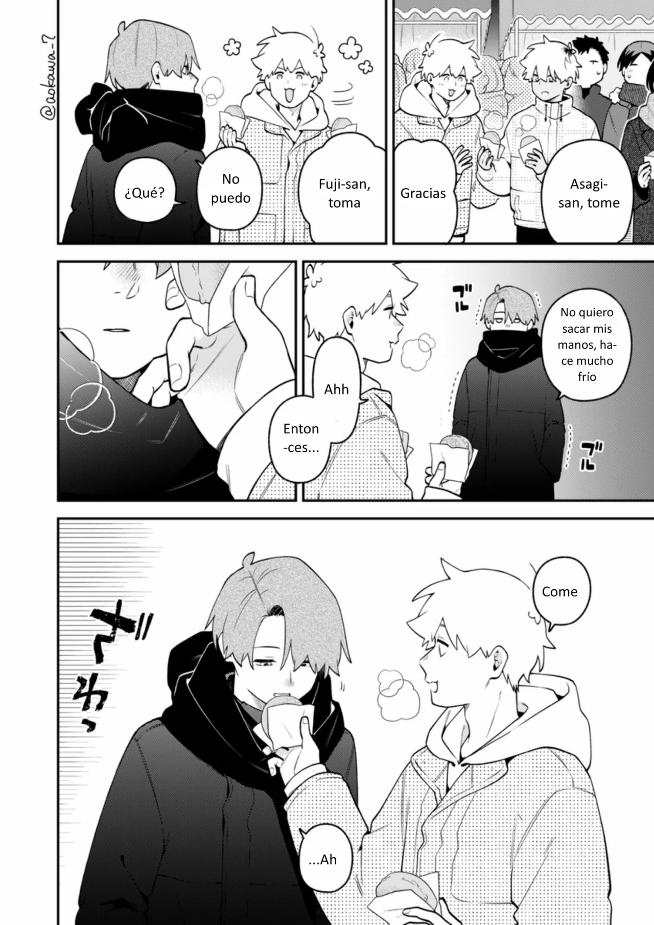 Gōkon ni ittara onna ga inakatta hanashi Capítulo 65 - Page 9