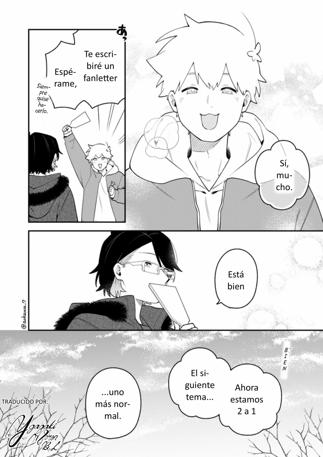 Gōkon ni ittara onna ga inakatta hanashi Capítulo 66 - Page 17