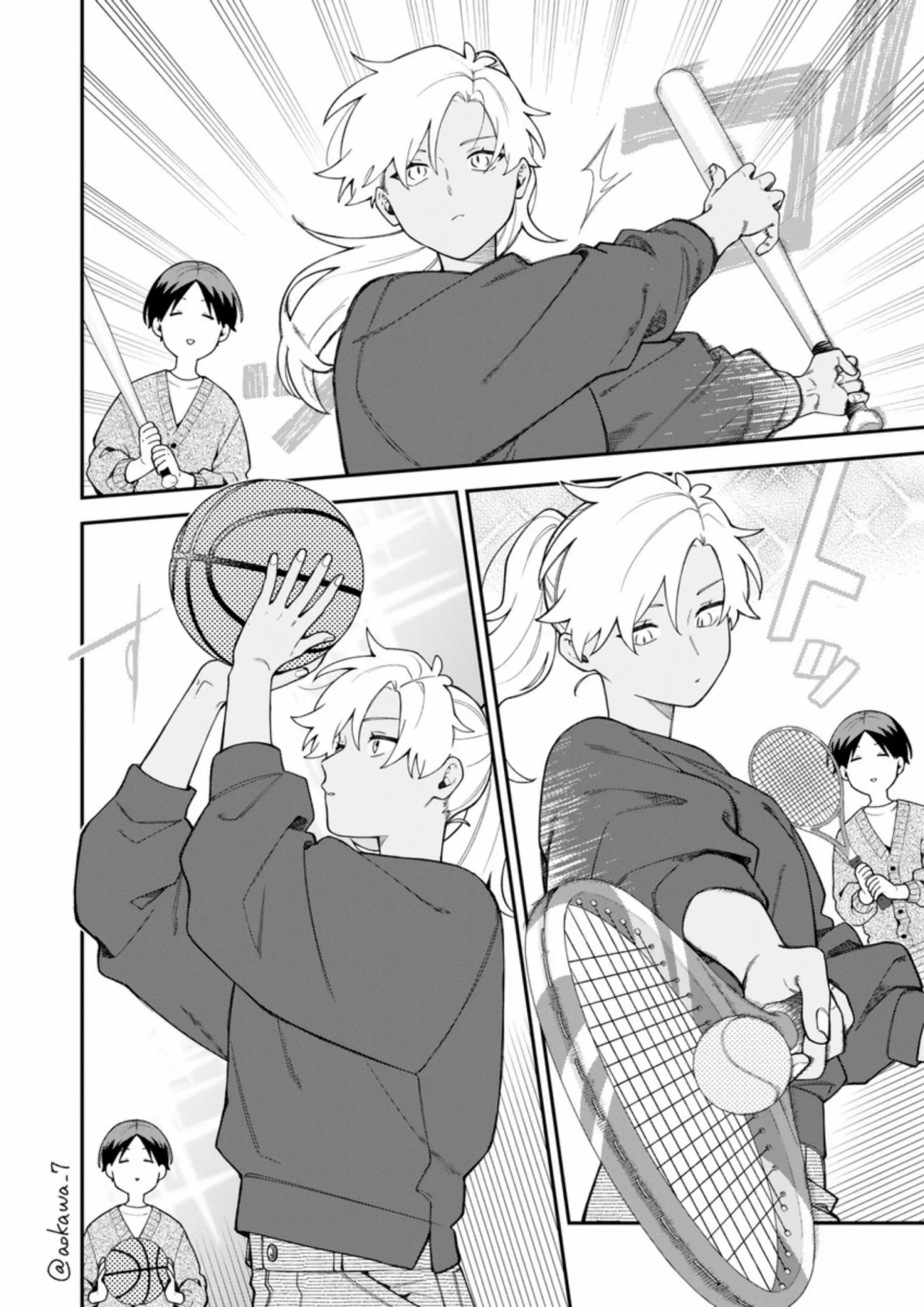 Gōkon ni ittara onna ga inakatta hanashi Capítulo 67 - Page 7