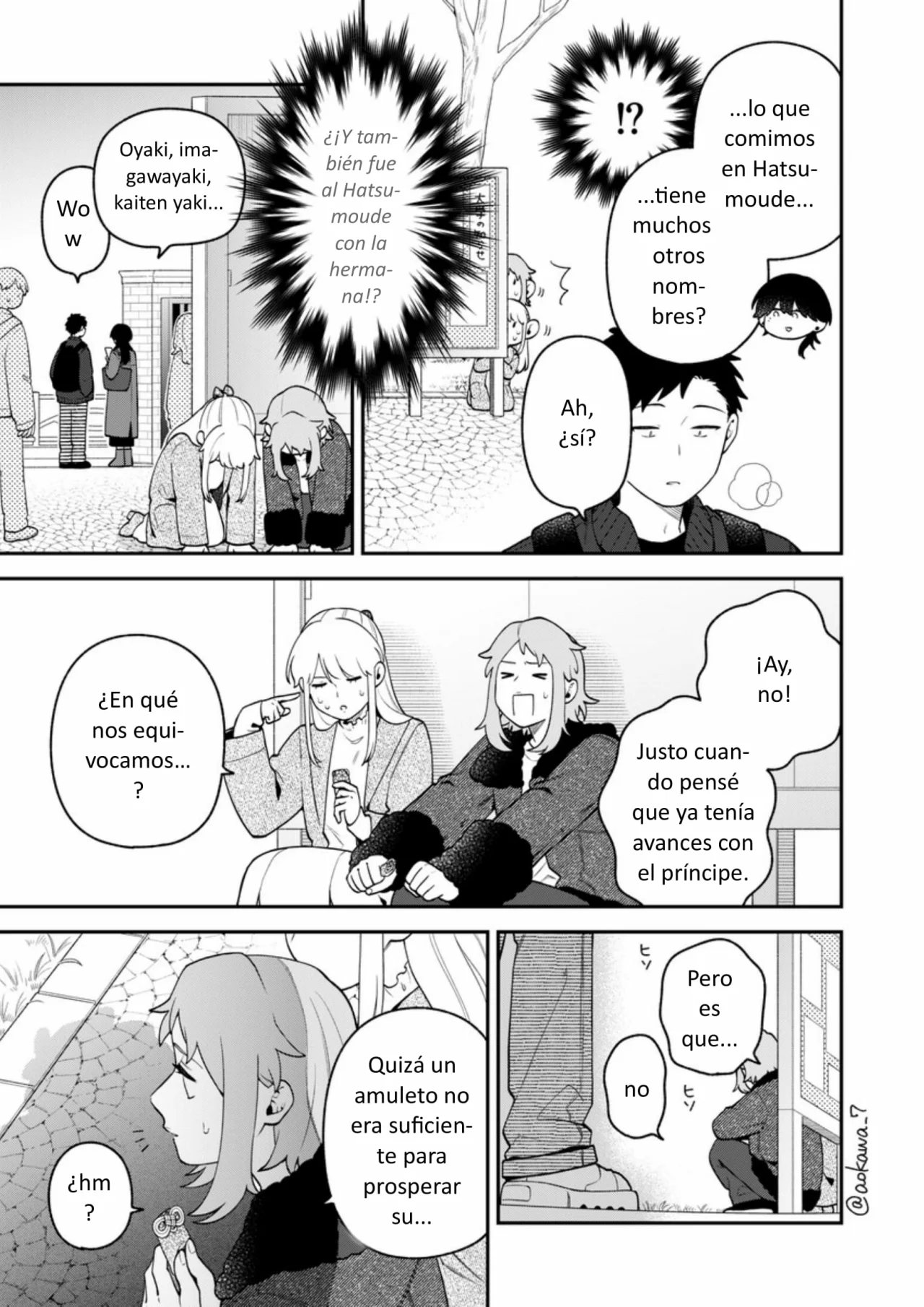 Gōkon ni ittara onna ga inakatta hanashi Capítulo 68 - Page 10