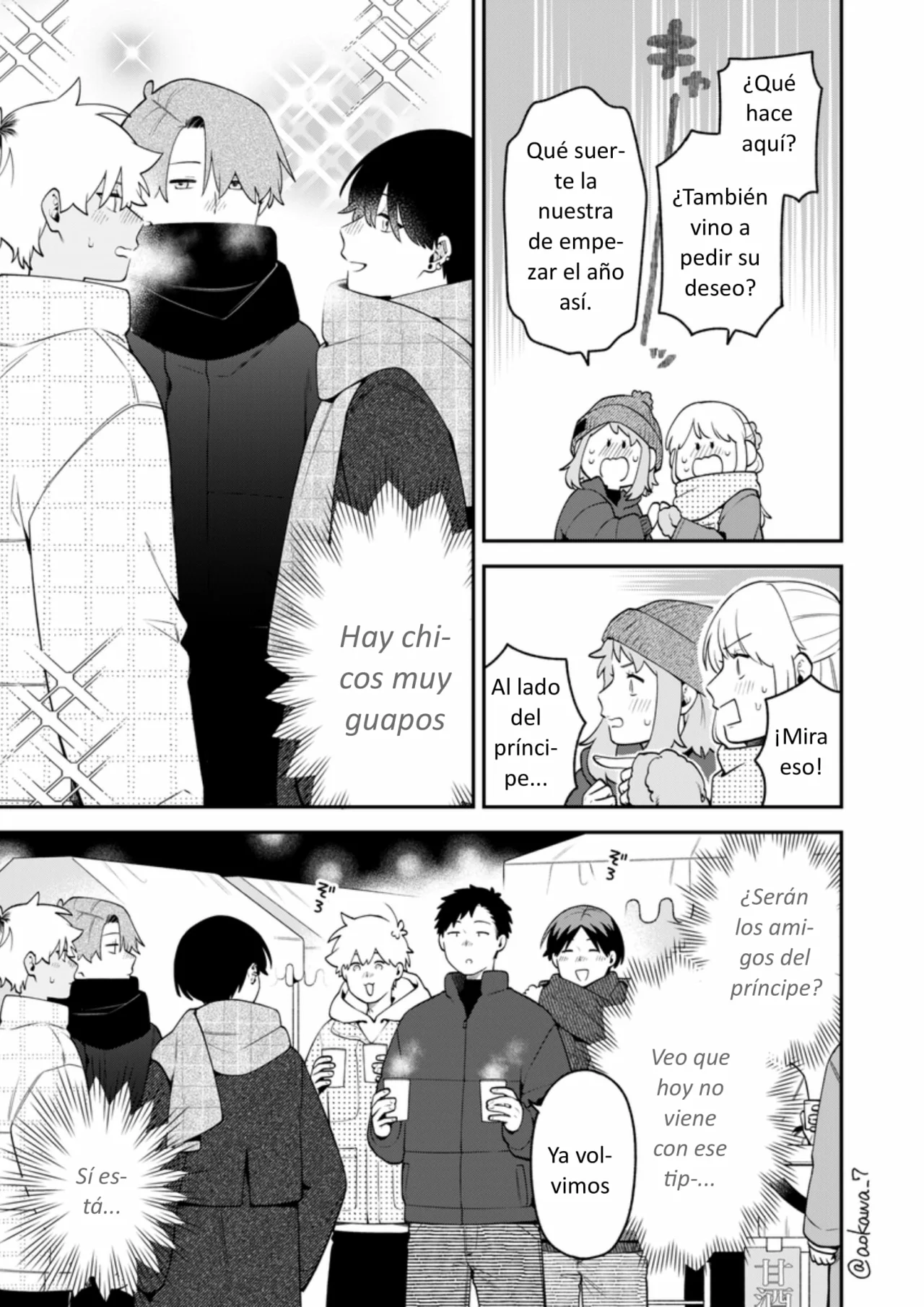 Gōkon ni ittara onna ga inakatta hanashi Capítulo 68 - Page 4