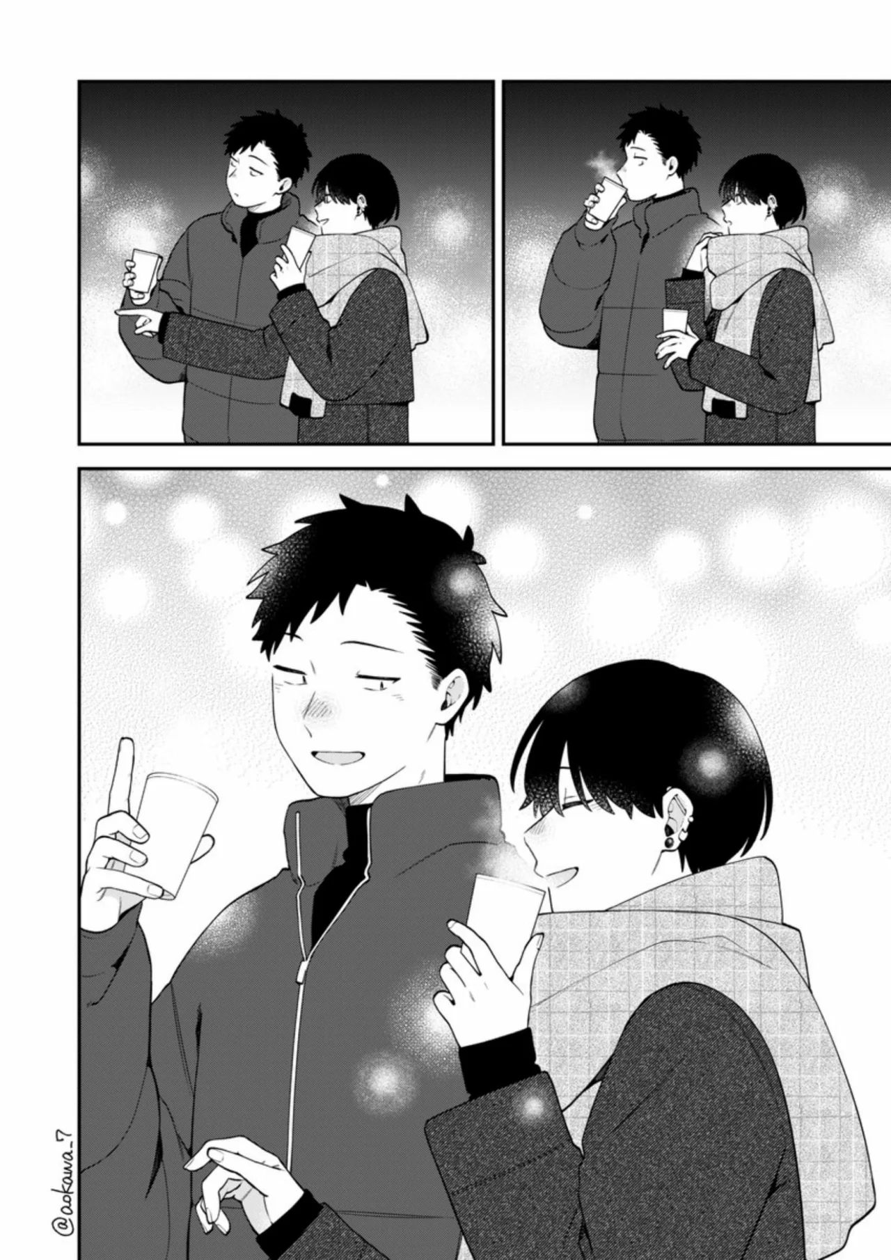 Gōkon ni ittara onna ga inakatta hanashi Capítulo 68 - Page 7