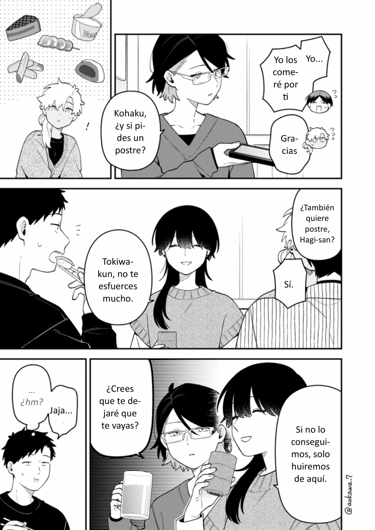 Gōkon ni ittara onna ga inakatta hanashi Capítulo 69 - Page 10