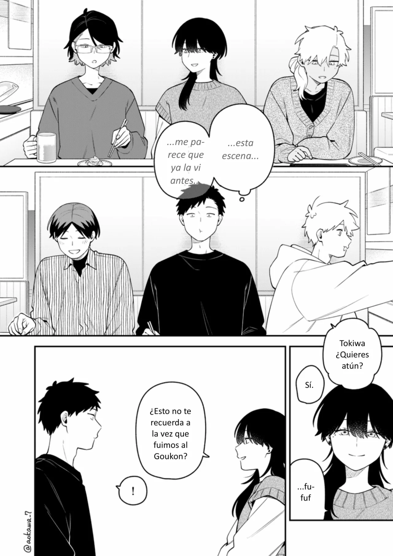 Gōkon ni ittara onna ga inakatta hanashi Capítulo 69 - Page 11