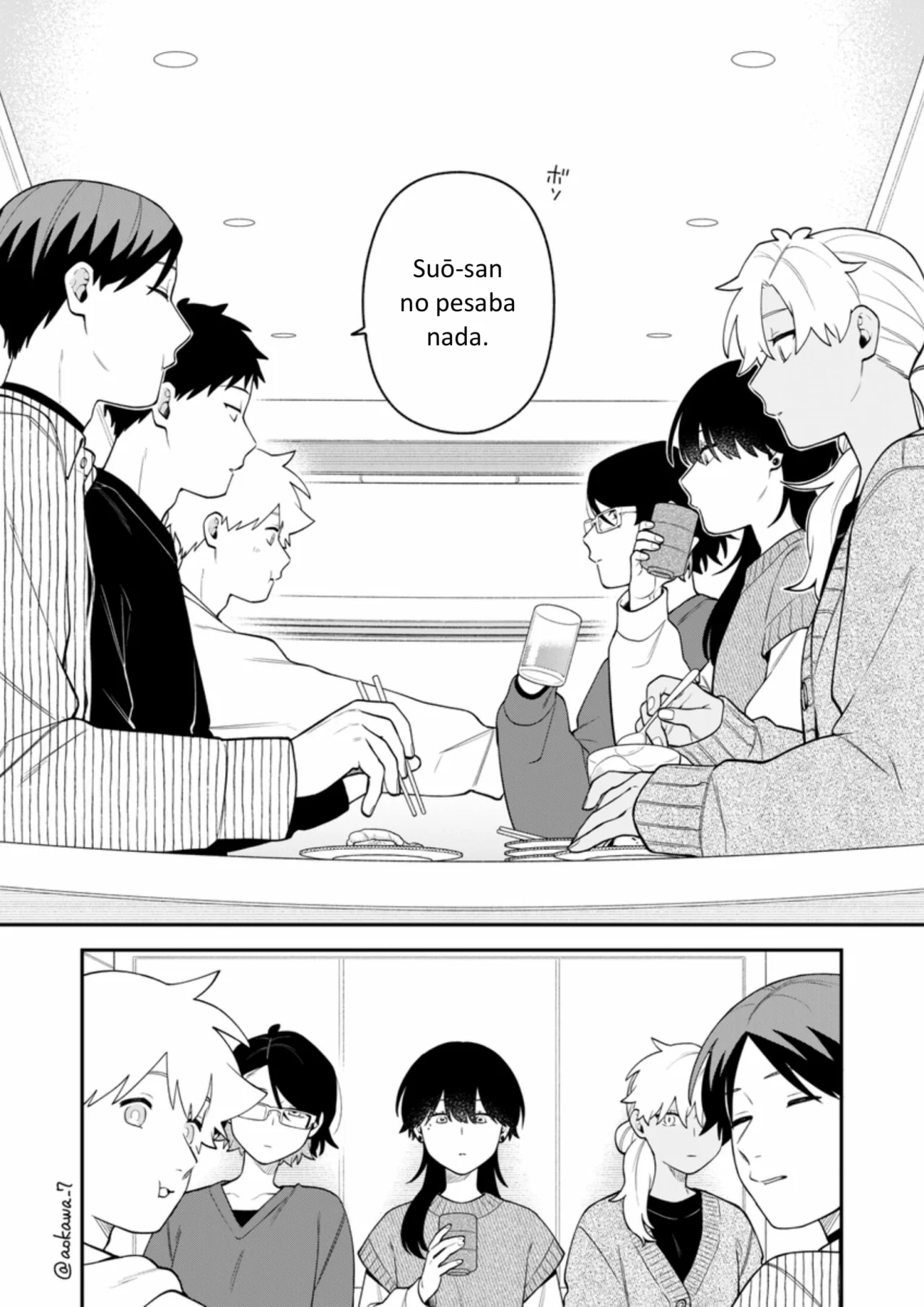 Gōkon ni ittara onna ga inakatta hanashi Capítulo 69 - Page 15