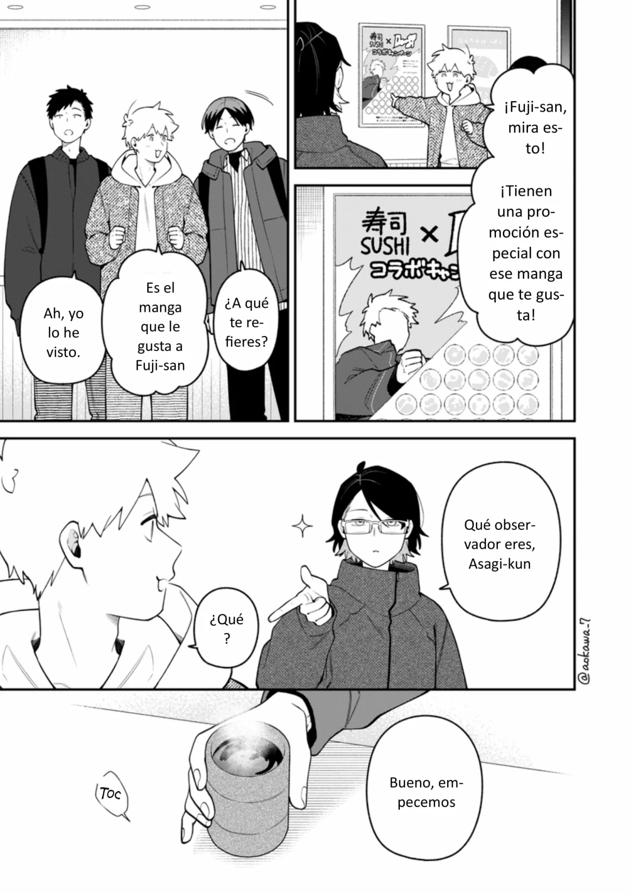 Gōkon ni ittara onna ga inakatta hanashi Capítulo 69 - Page 4