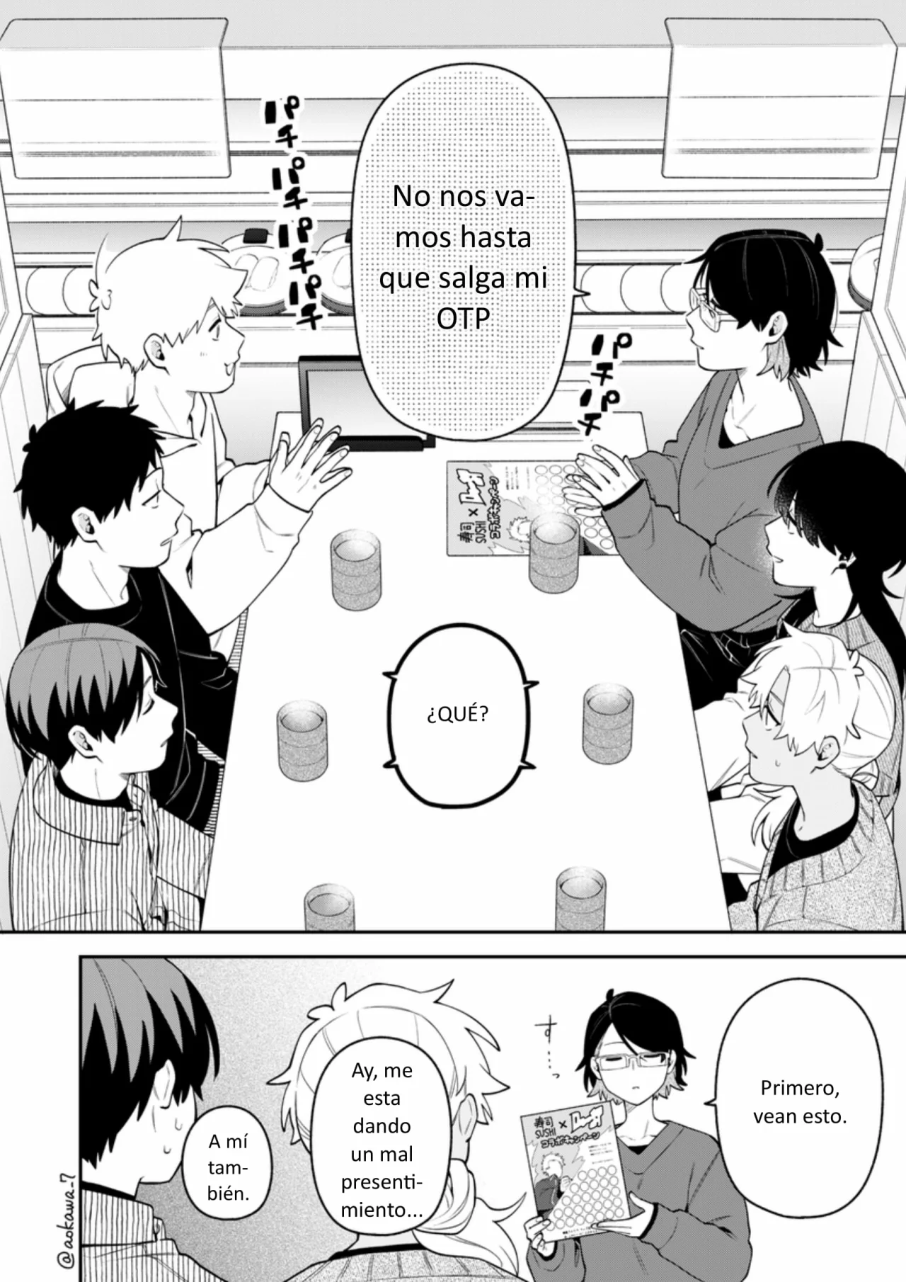 Gōkon ni ittara onna ga inakatta hanashi Capítulo 69 - Page 5