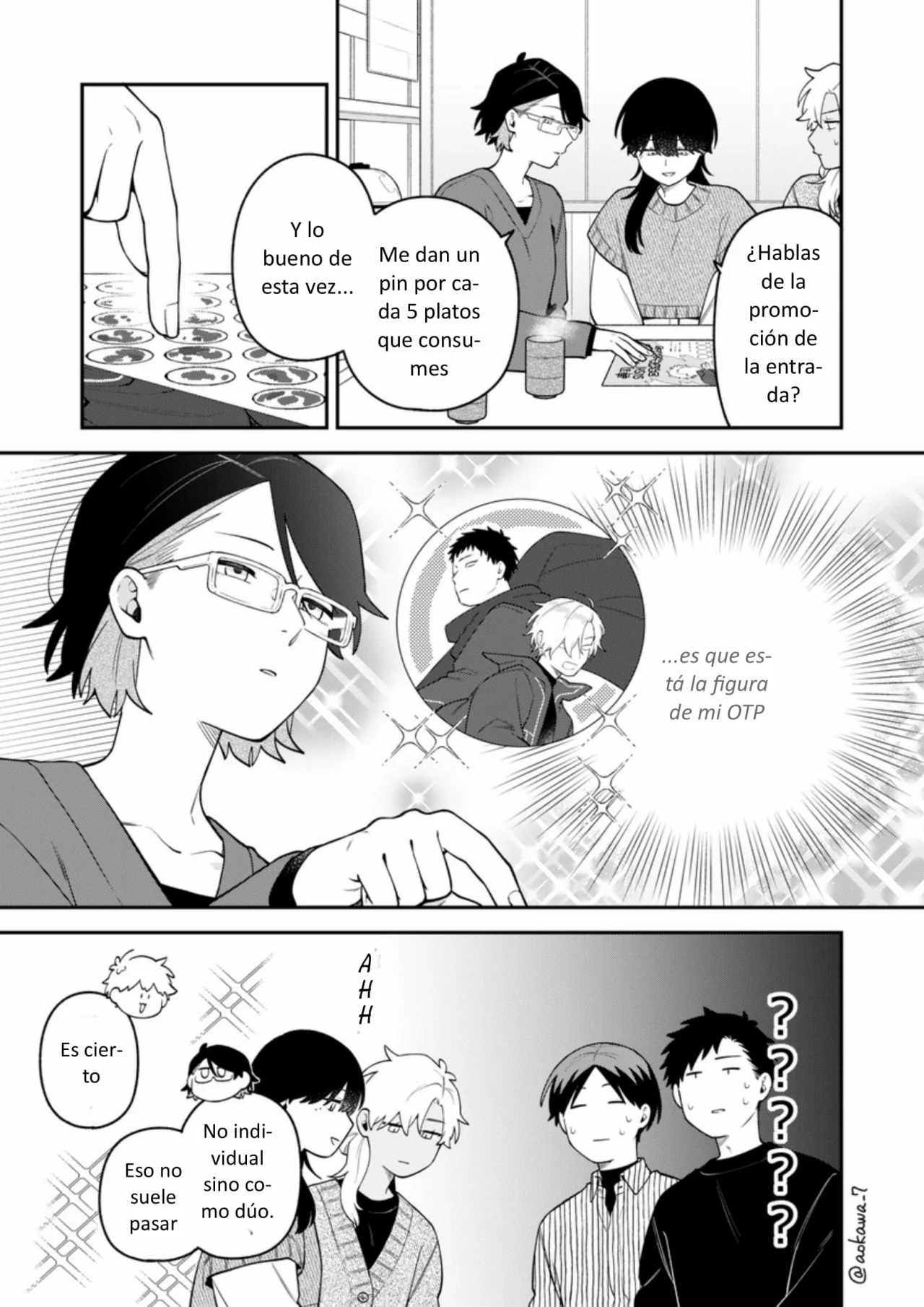 Gōkon ni ittara onna ga inakatta hanashi Capítulo 69 - Page 6