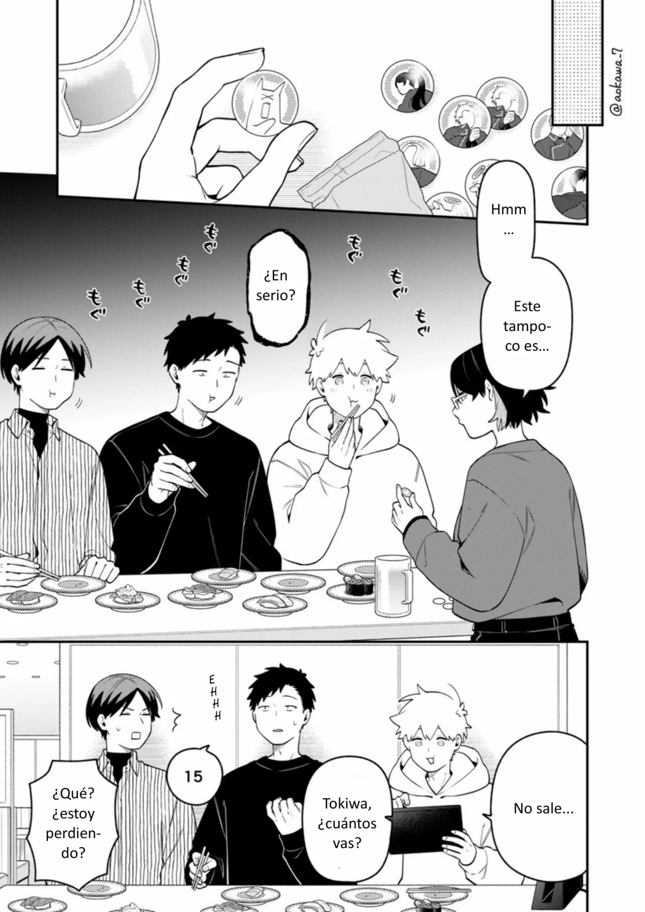 Gōkon ni ittara onna ga inakatta hanashi Capítulo 69 - Page 8