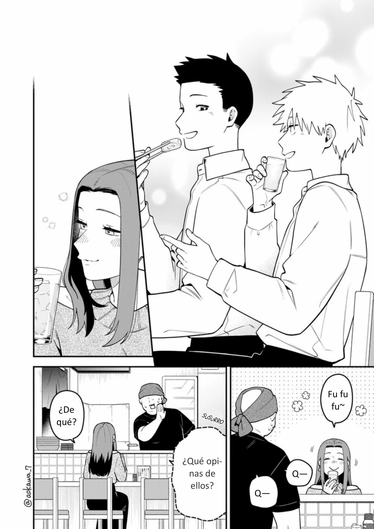 Gōkon ni ittara onna ga inakatta hanashi Capítulo 70 - Page 10