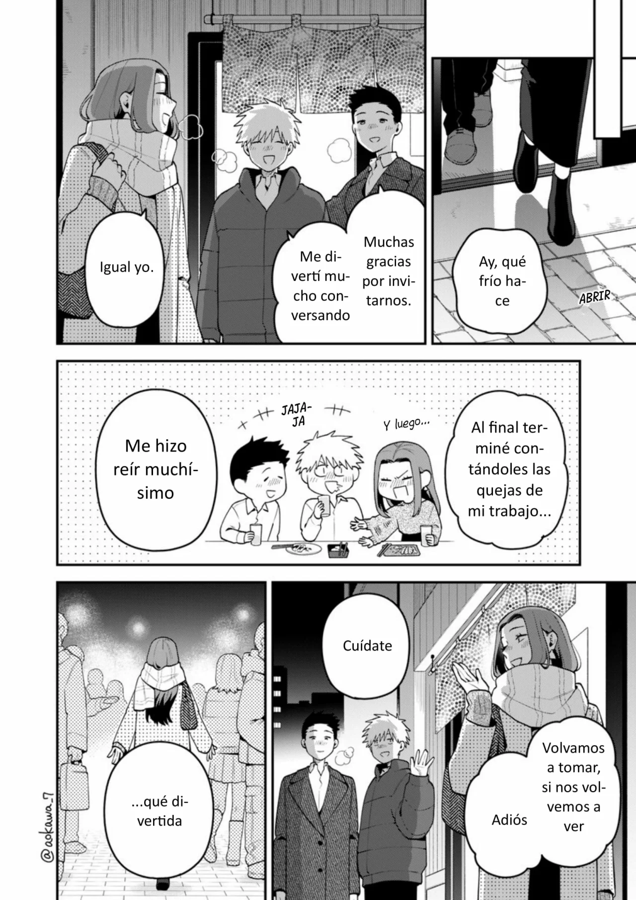 Gōkon ni ittara onna ga inakatta hanashi Capítulo 70 - Page 16