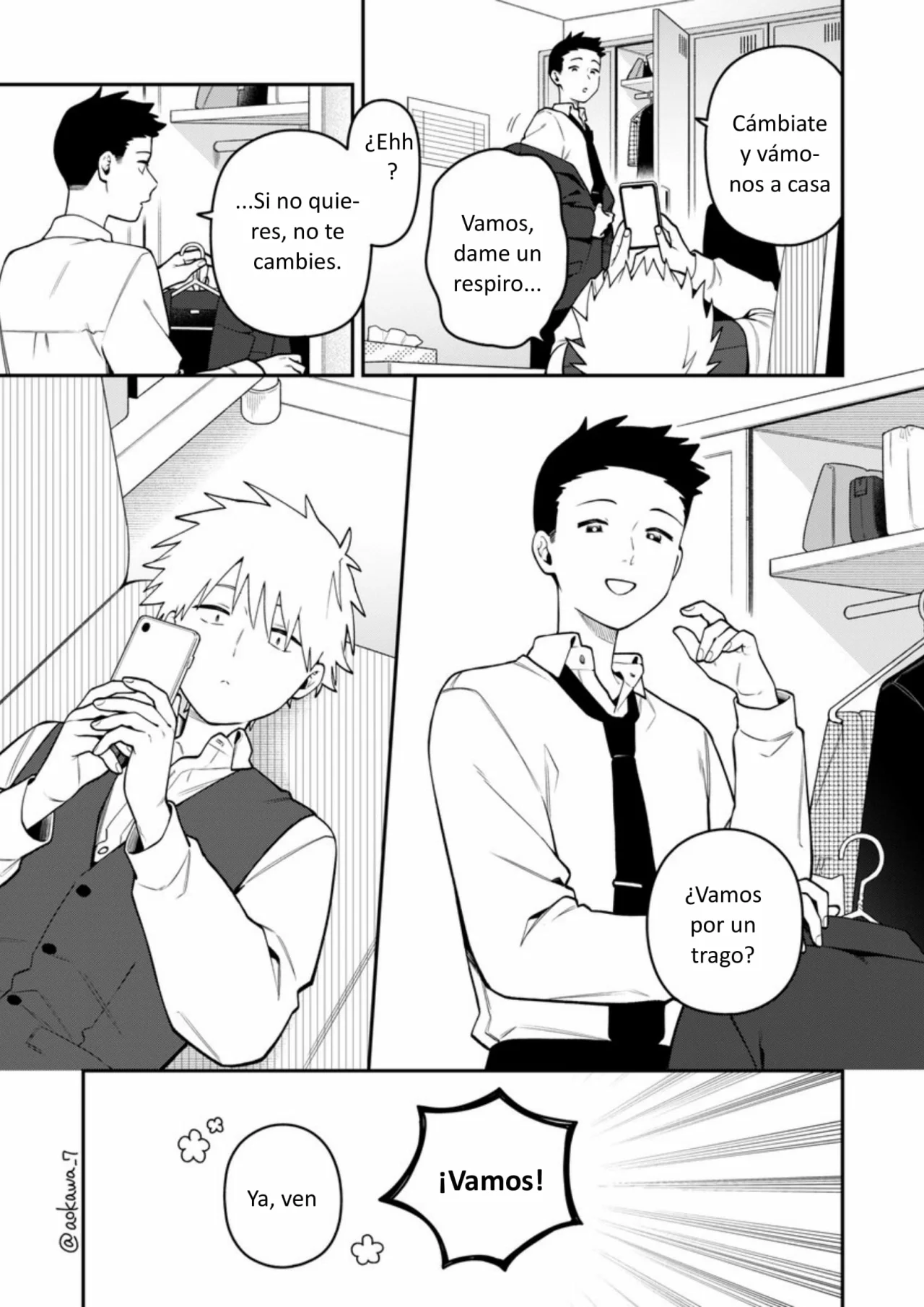 Gōkon ni ittara onna ga inakatta hanashi Capítulo 70 - Page 3