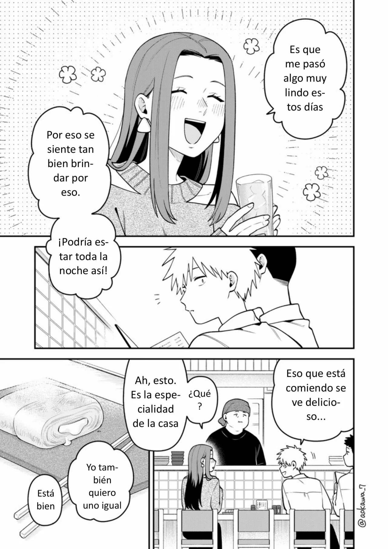 Gōkon ni ittara onna ga inakatta hanashi Capítulo 70 - Page 5