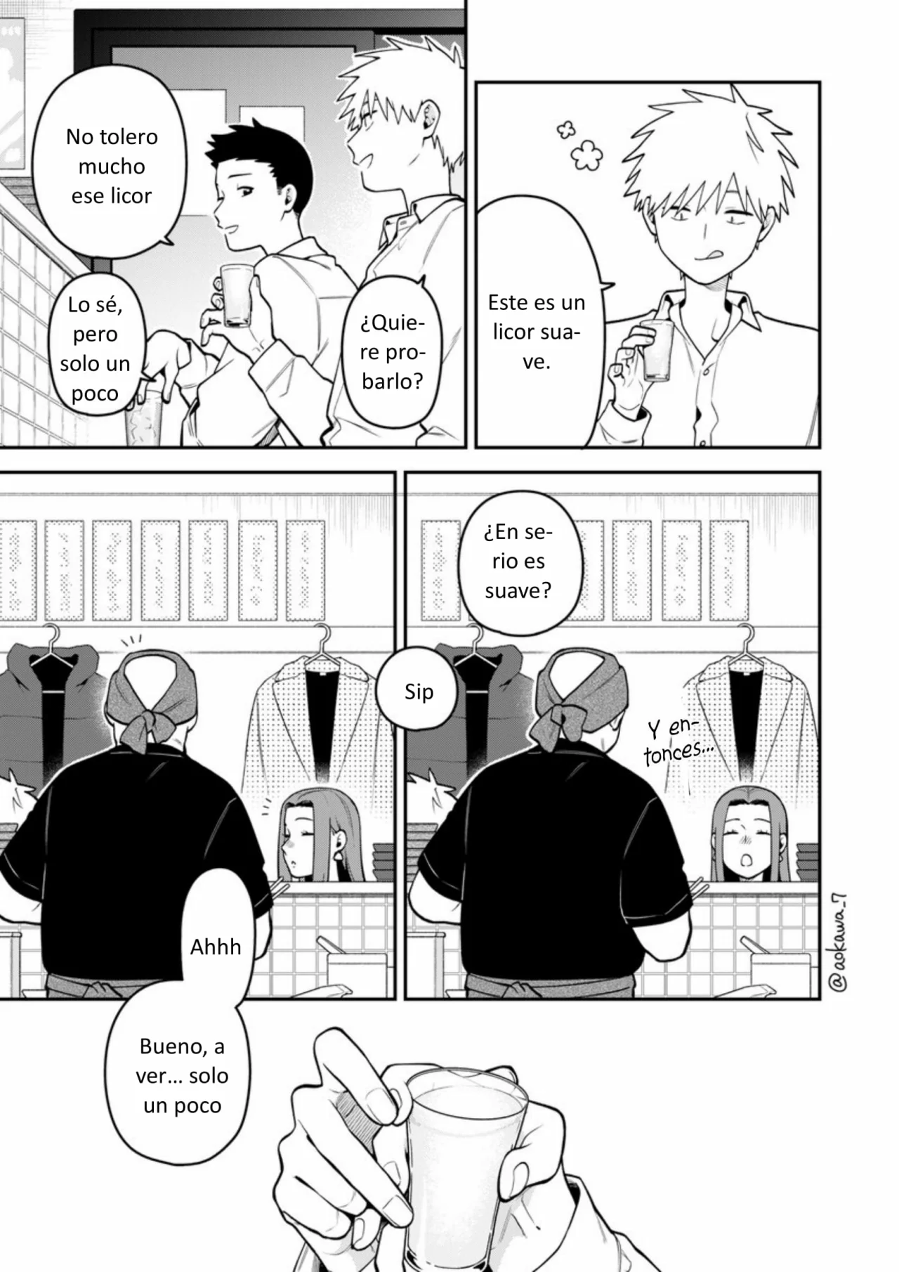 Gōkon ni ittara onna ga inakatta hanashi Capítulo 70 - Page 7