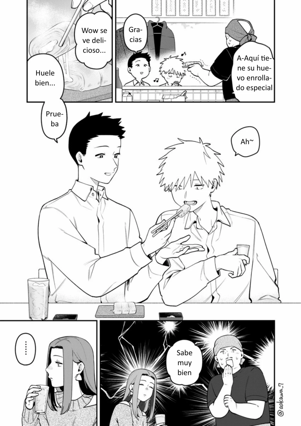 Gōkon ni ittara onna ga inakatta hanashi Capítulo 70 - Page 9