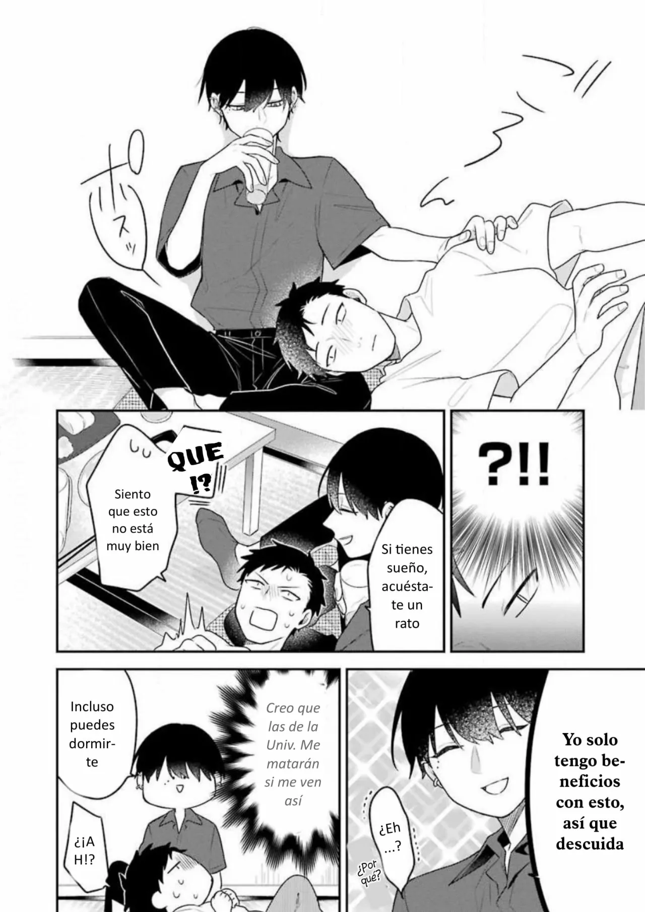 Gōkon ni ittara onna ga inakatta hanashi Capítulo 8 - Page 10