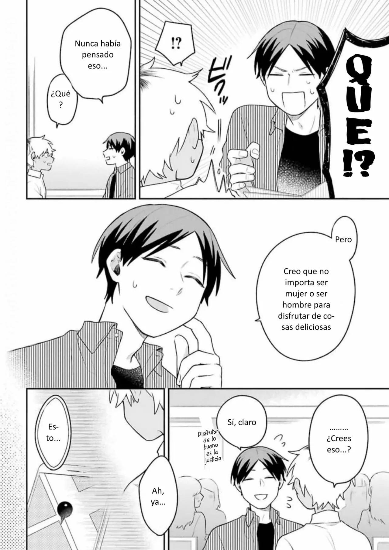 Gōkon ni ittara onna ga inakatta hanashi Capítulo 9 - Page 14