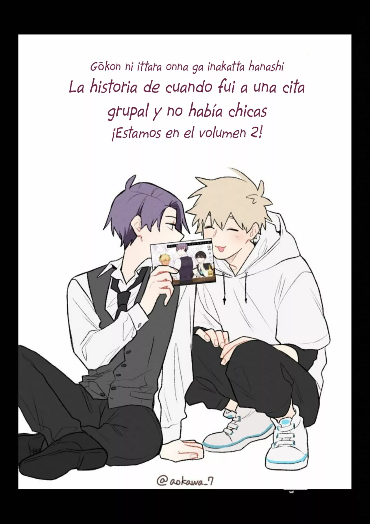 Gōkon ni ittara onna ga inakatta hanashi Capítulo 9 - Page 2