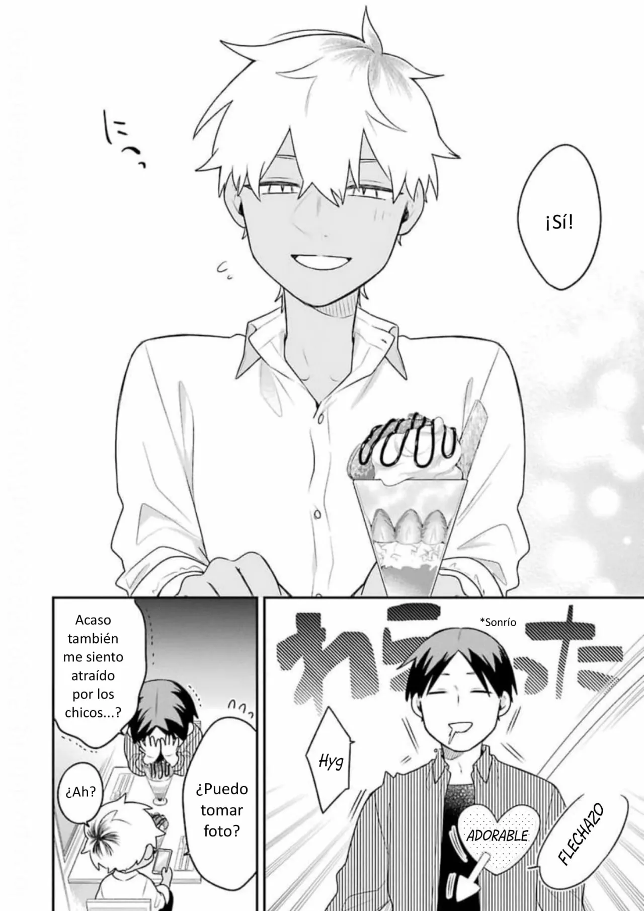 Gōkon ni ittara onna ga inakatta hanashi Capítulo 9 - Page 20