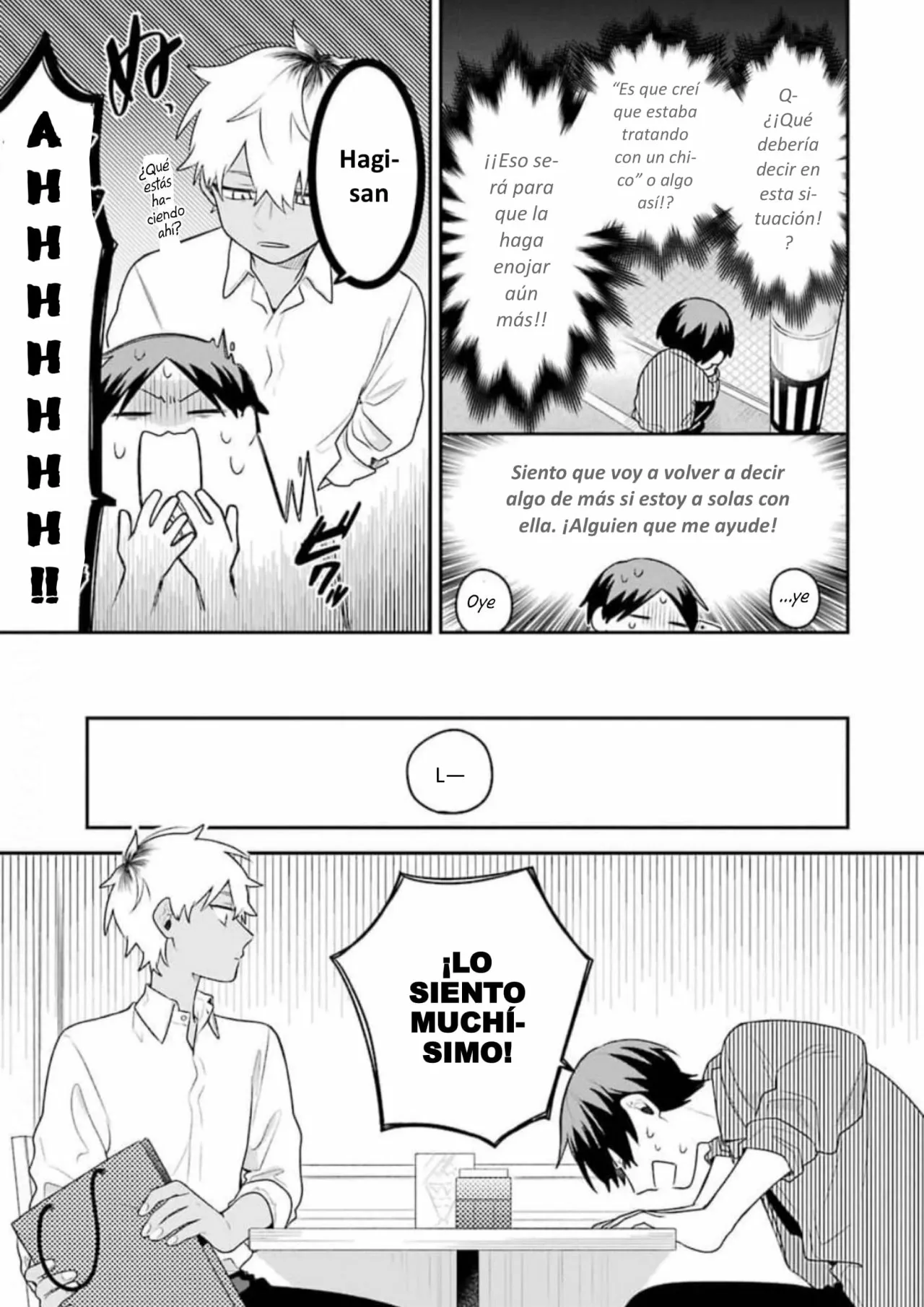 Gōkon ni ittara onna ga inakatta hanashi Capítulo 9 - Page 9