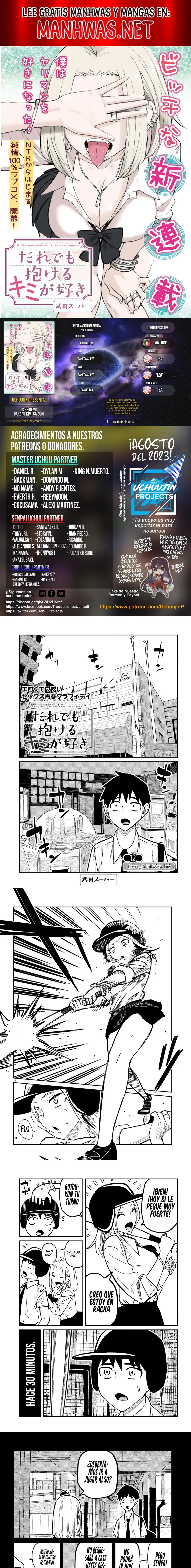 Me Gustas tú, que Puedes tener Sexo con Cualquiera Capítulo 12 - Page 1