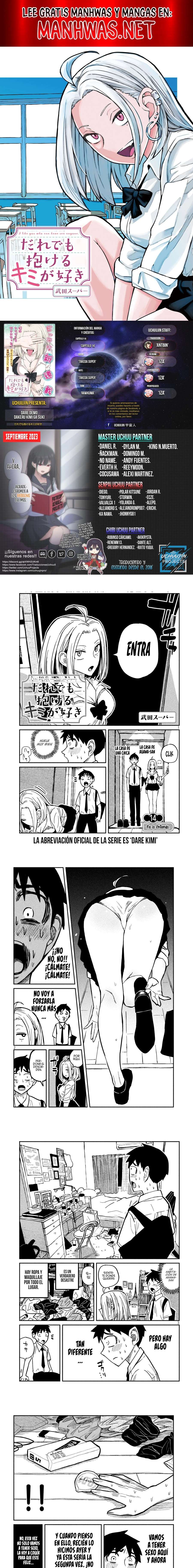 Me Gustas tú, que Puedes tener Sexo con Cualquiera Capítulo 14 - Page 1