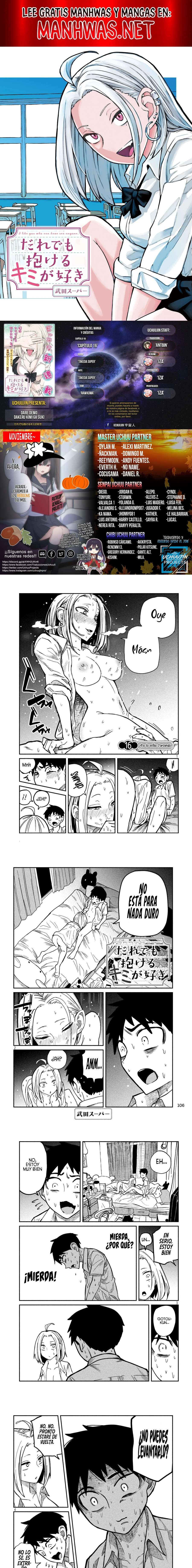 Me Gustas tú, que Puedes tener Sexo con Cualquiera Capítulo 16 - Page 1