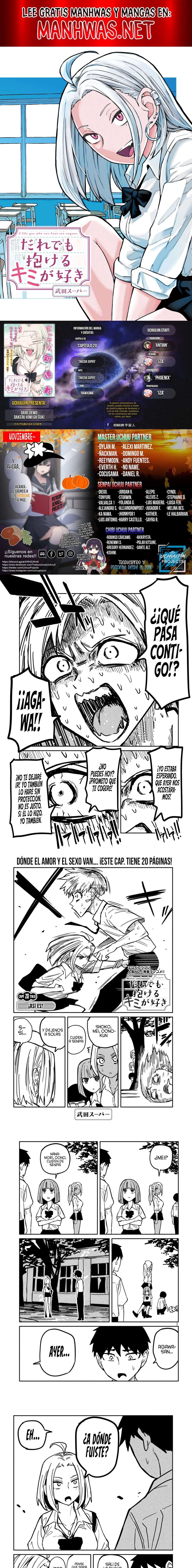 Me Gustas tú, que Puedes tener Sexo con Cualquiera Capítulo 20 - Page 1