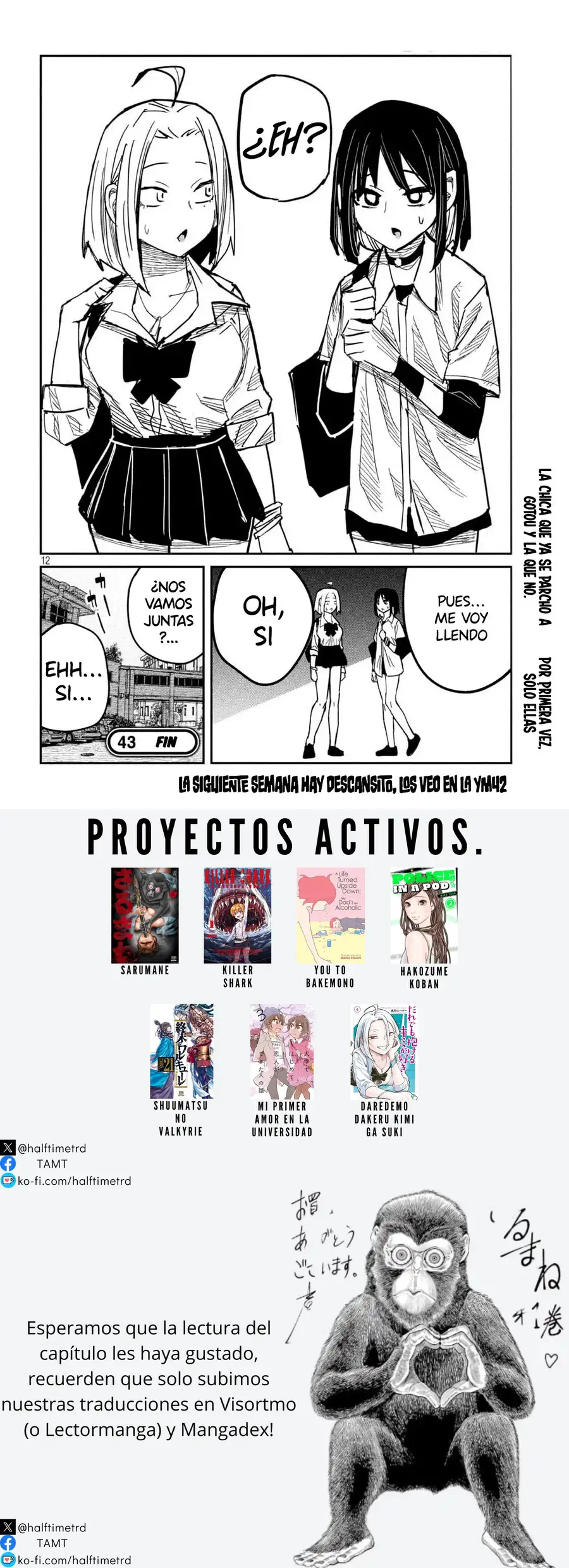 Me Gustas tú, que Puedes tener Sexo con Cualquiera Capítulo 43 - Page 3