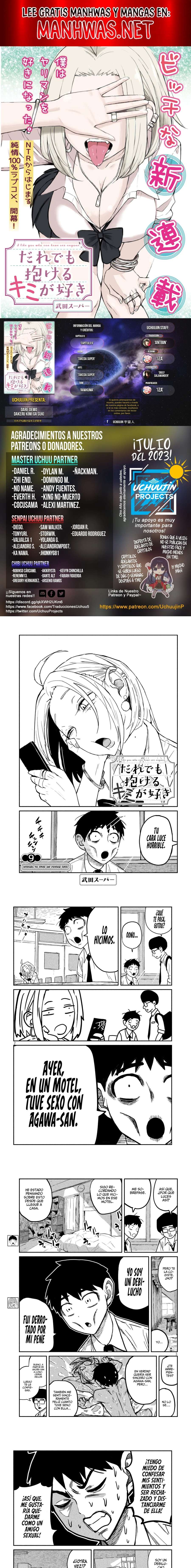 Me Gustas tú, que Puedes tener Sexo con Cualquiera Capítulo 9 - Page 1