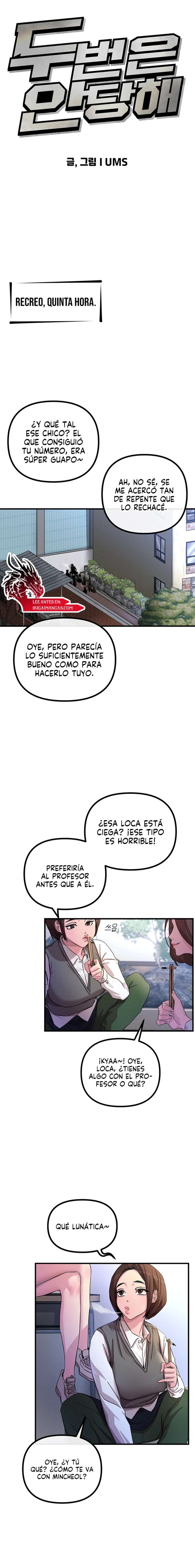 No caeré por segunda vez Capítulo 1 - Page 19