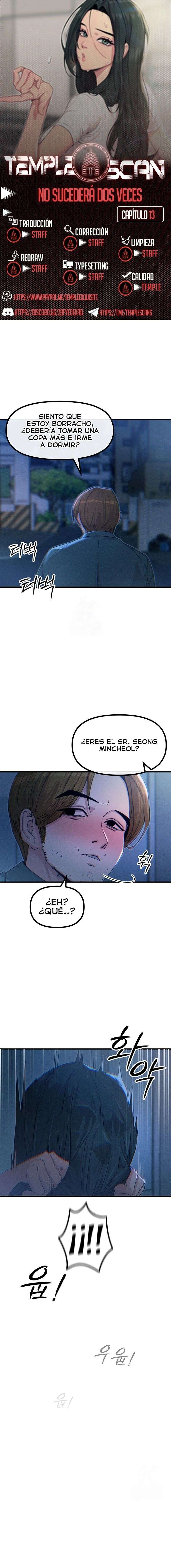 No caeré por segunda vez Capítulo 13 - Page 1