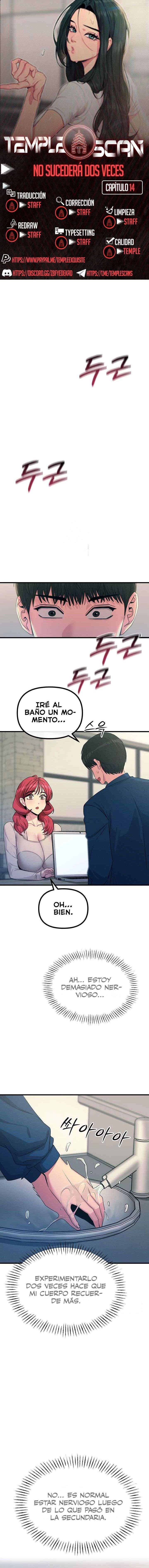 No caeré por segunda vez Capítulo 14 - Page 1