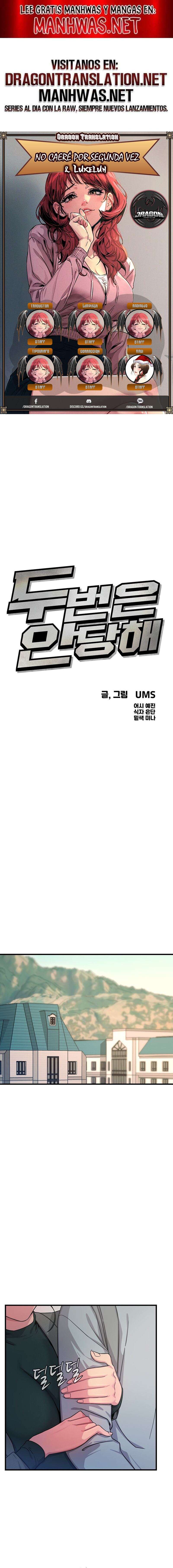 No caeré por segunda vez Capítulo 33 - Page 1