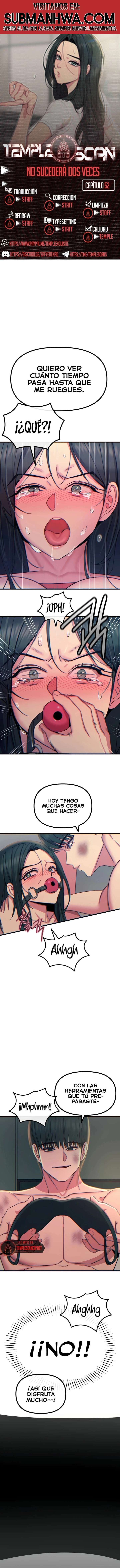 No caeré por segunda vez Capítulo 52 - Page 1