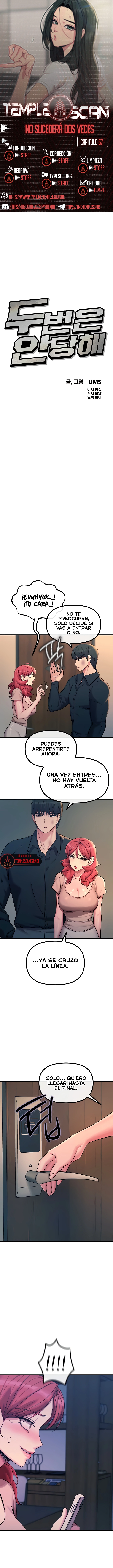 No caeré por segunda vez Capítulo 57 - Page 1