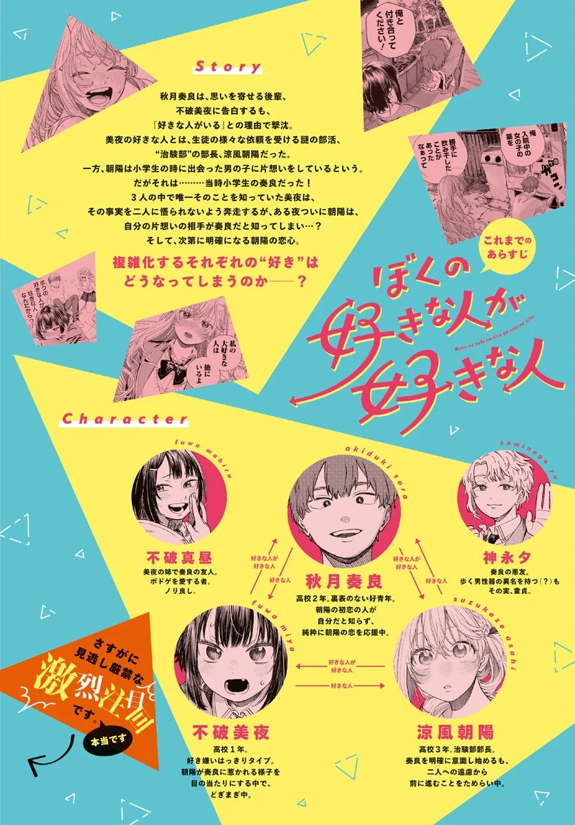 Boku no Suki na Hito ga Suki na Hito Capítulo 12 - Page 3