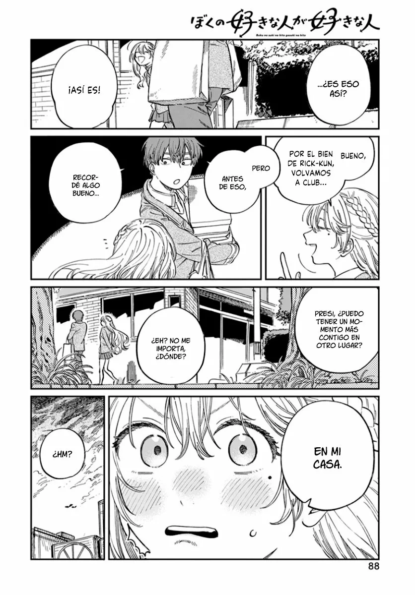 Boku no Suki na Hito ga Suki na Hito Capítulo 4 - Page 18