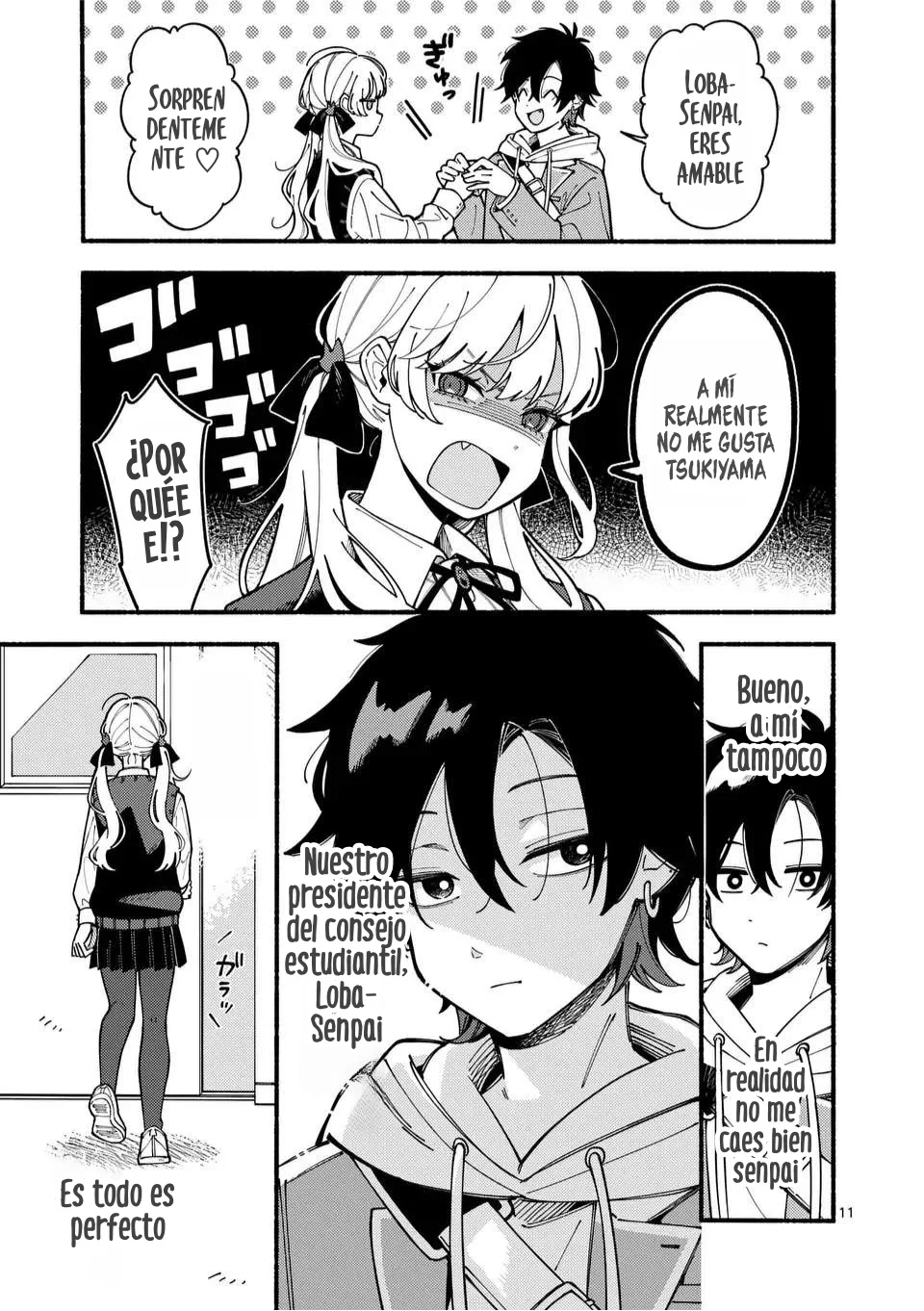 OOKAMI WA TSUKI NI KOI WO SURU Capítulo 1 - Page 12