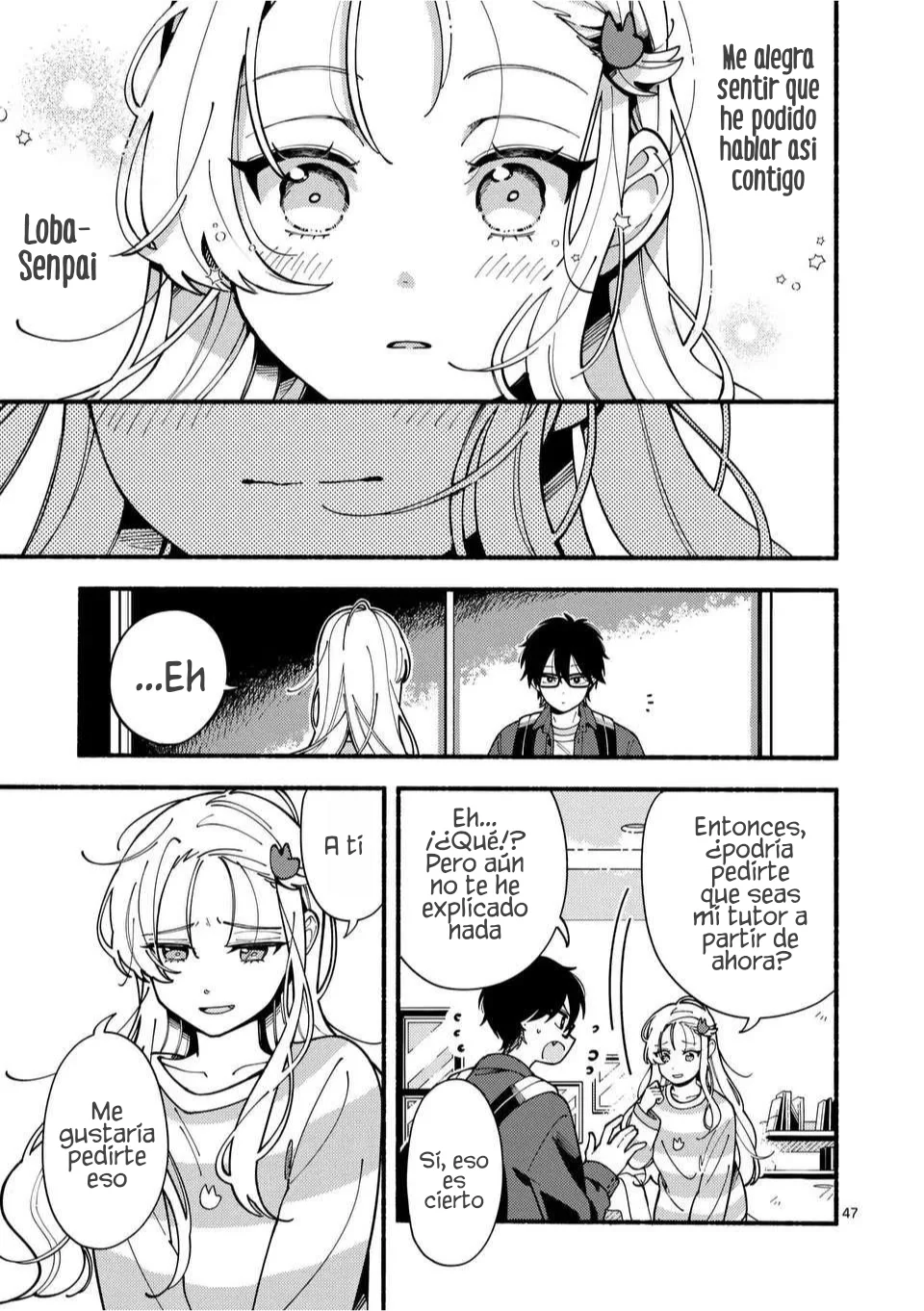 OOKAMI WA TSUKI NI KOI WO SURU Capítulo 1 - Page 48