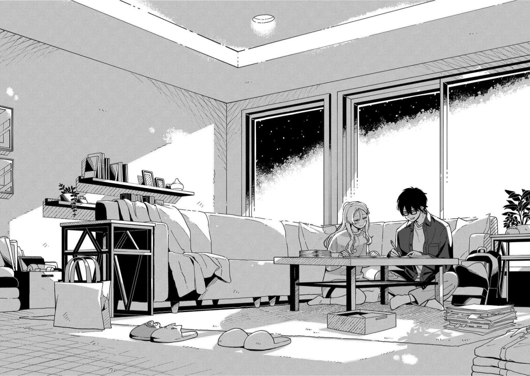 OOKAMI WA TSUKI NI KOI WO SURU Capítulo 1 - Page 51